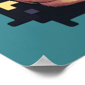 Shiba Inu Puppy Dog Poster (Hoek)