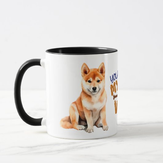 Shiba Inu Puppy Dog You Make My Tail Wag Mok (Links)