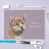Shiba Inu Puppy Drawing Tissuepapier (Craft)