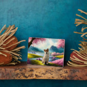 Shiba Inu Puppy Fotoplaat (Zijkant)