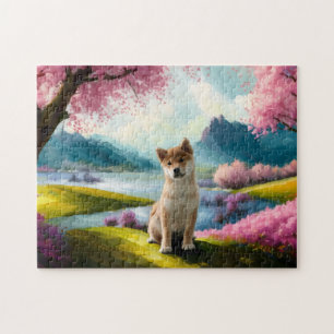 Shiba Inu Puppy Legpuzzel