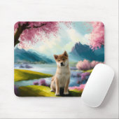 Shiba Inu Puppy Muismat (Met muis)