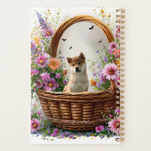 Shiba Inu Puppy Planner (Achterkant)