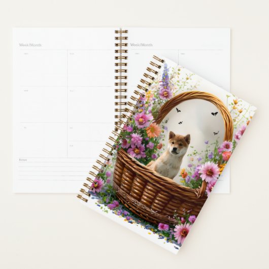 Shiba Inu Puppy Planner (Display)
