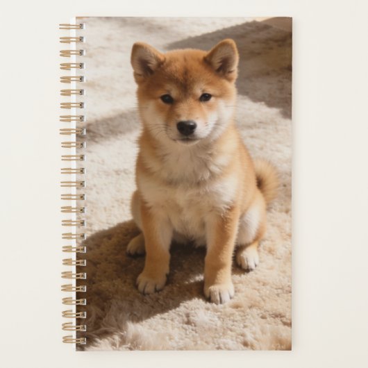 Shiba Inu Puppy Planner (Voorkant)