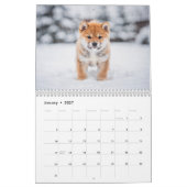Shiba Inu Pups 2027 Agenda Kalender (Jan 2027)