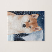 Shiba Inu Puzzle Legpuzzel (Horizontaal)