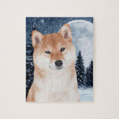 Shiba Inu Puzzle Legpuzzel (Verticaal)