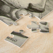 Shiba Inu Puzzle Personalized Shiba Inu Dog Gifts Legpuzzel (Zijkant)