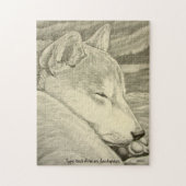 Shiba Inu Puzzle Personalized Shiba Inu Dog Gifts Legpuzzel (Verticaal)