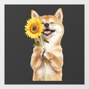 Shiba Inu Raamsticker