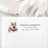 Shiba Inu Return Address Labels (Insitu)