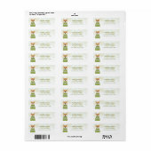Shiba Inu Return Address Labels (Full Sheet)