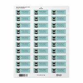 Shiba Inu Return Address Labels (Full Sheet)
