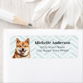 Shiba Inu Return Address Labels (Insitu)