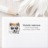 Shiba Inu Return Address Labels (Insitu)
