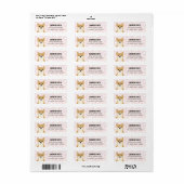 Shiba Inu Return Address Labels (Full Sheet)