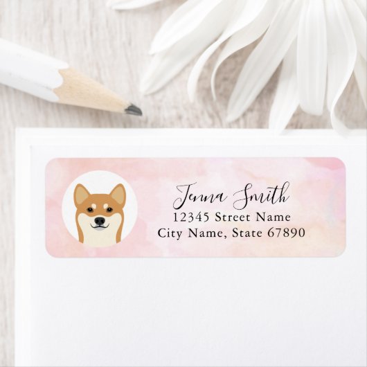 Shiba Inu Return Address Labels (Insitu)