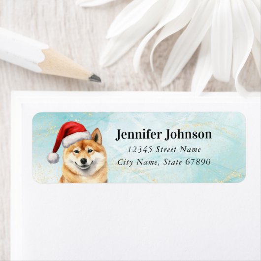 Shiba Inu Return Address Labels (Insitu)