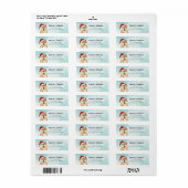 Shiba Inu Return Address Labels (Full Sheet)