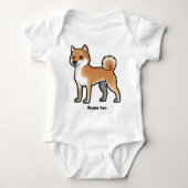 shiba inu romper (Voorkant)