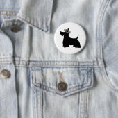 Shiba Inu Ronde Button 5,7 Cm (In situ)