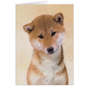 Shiba Inu (rood) schilderen - Oorspronkelijke hond