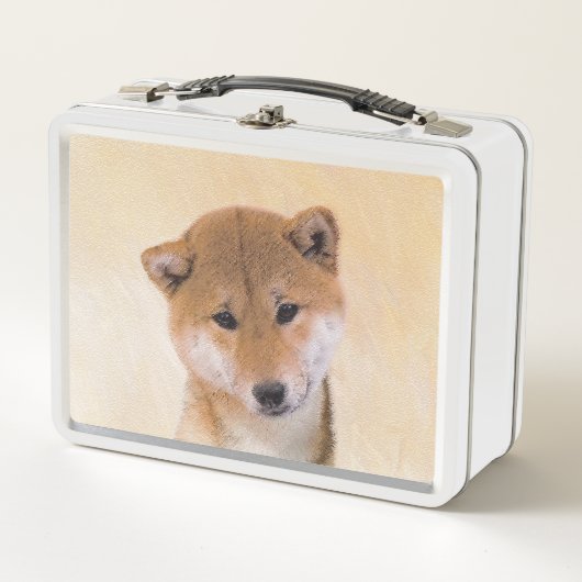 Shiba Inu (rood) schilderen - Oorspronkelijke hond (Voorkant)