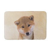 Shiba Inu (rood) schilderen - Oorspronkelijke hond Badmat (Voorkant)
