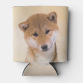 Shiba Inu (rood) schilderen - Oorspronkelijke hond Blikjeskoeler (Voorkant)