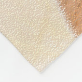 Shiba Inu (rood) schilderen - Oorspronkelijke hond Fleece Deken (Hoek)