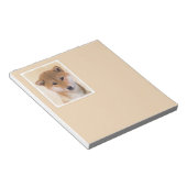 Shiba Inu (rood) schilderen - Oorspronkelijke hond Notitieblok (Schuin)