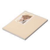 Shiba Inu (rood) schilderen - Oorspronkelijke hond Notitieblok (Linkerzijde)