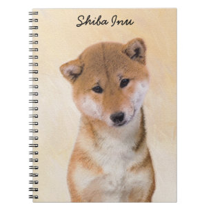Shiba Inu (rood) schilderen - Oorspronkelijke hond Notitieboek
