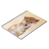 Shiba Inu (rood) schilderen - Oorspronkelijke hond Notitieboek (Linkerzijde)