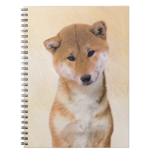 Shiba Inu (rood) schilderen - Oorspronkelijke hond Notitieboek