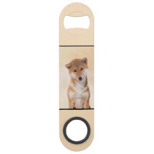 Shiba Inu (rood) schilderen - Oorspronkelijke hond Speed Flessenopener
