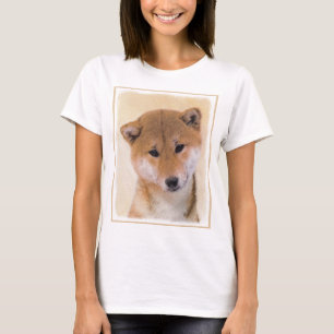 Shiba Inu (rood) schilderen - Oorspronkelijke hond T-shirt