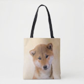 Shiba Inu (rood) schilderen - Oorspronkelijke hond Tote Bag (Voorkant)