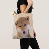 Shiba Inu (rood) schilderen - Oorspronkelijke hond Tote Bag (Dichtbij)