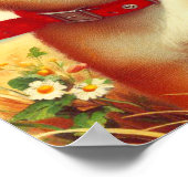  Shiba Inu schilderij Poster (Hoek)