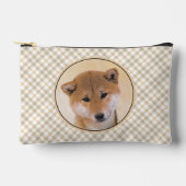 Shiba Inu Schilderij Rood Schattige Originele Pet  Etui (Voorkant)