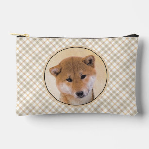 Shiba Inu Schilderij Rood Schattige Originele Pet  Etui