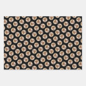 Shiba Inu Schilderij Rood Schattige Originele Pet  Inpakpapier Vel (Voorkant 3)