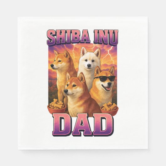 Shiba Inu Servet (Voorkant)