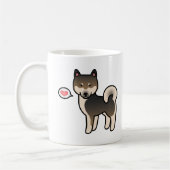 Shiba Inu Sesam Liefde Koffiemok (Links)