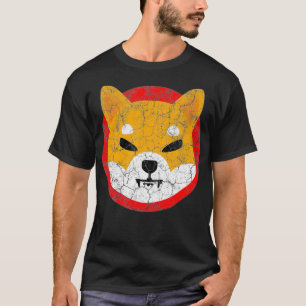  Shiba Inu SHIB Crypto Logo T-shirt