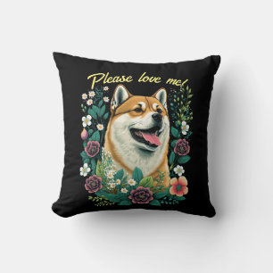 Shiba Inu Sierkussen & tekst