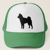 Shiba Inu Silhouette Trucker Pet (Voorkant)
