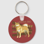 SHIBA INU SLEUTELHANGER (Voorkant)